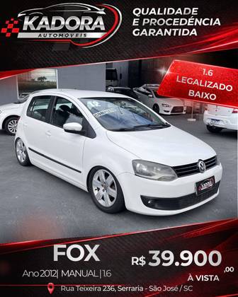 VOLKSWAGEN FOX 1.6 MI PRIME 8V FLEX 4P MANUAL